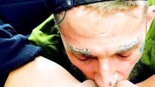 Blonde tattooed Brittany Bardot fisted and missionary banged