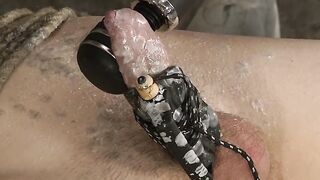 CBT twink goes through hard BDSM dom treatment
