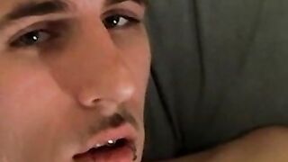 Releasing all my milky cum while burning my cigarettes