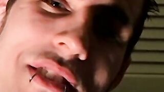 Releasing all my milky cum while burning my cigarettes