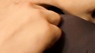Underwear fetish with solo twink who loves stroking his cock