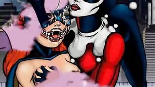 Batman and Catwoman hard sex