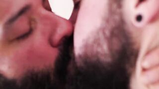 Muscular cubs John Lock and Tony Rivers raw asshole ramming