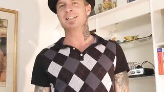 Guy with full body tattoos fucks lush mature vixen hardcore
