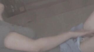 Horny Japanese housewife rubs her pussy on hidden camera