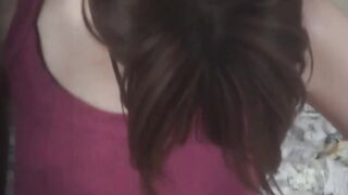 Adorable Japanese uses sex toys while secretly filmed