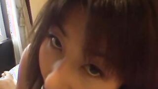 Hot Asian amateur teen gets her pussy licked in kinky 69
