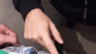 Tattooed Latino takes rough barebacking for the first time