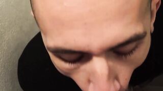 Tattooed Latino takes rough barebacking for the first time