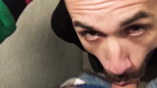 Tattooed Latino takes rough barebacking for the first time