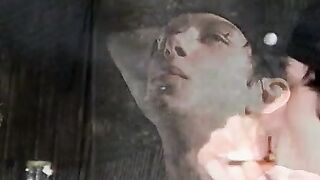 Horny handsome lads enjoy smoking butts and pounding ass