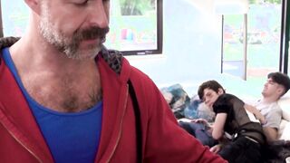 Following taboo rimming cute twink stepbrothers pound bareback
