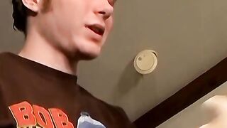 Deviant straight amateurs jack off and fuck sex doll