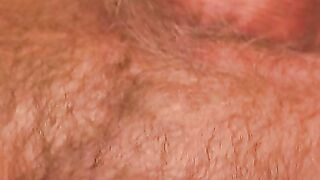 Rough older guy strips naked and tugs on his big hard cock