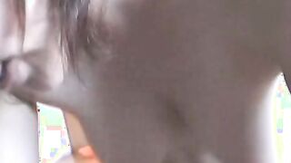 Busty Asian amateur moans for more during kinky pounding