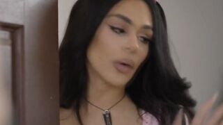 Massage oil seller banged by TS customers bigcock