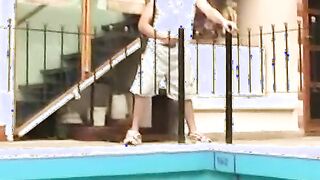Gay Sex At Private Pool
