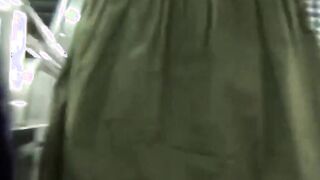 Unusual Japanese brunettes peeing in close up gathering
