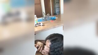 Ebony Teen Sucking BBC