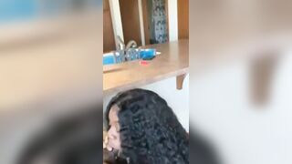 Ebony Teen Sucking BBC