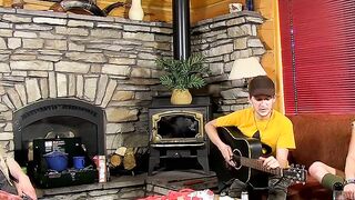 Lascivious young mister Billy London spitroasted in raw 3way