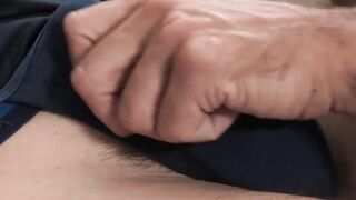 Inked stepdad blows dick before taboo family beating