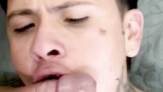 Latino amateurs bareback hardcore while recording POV