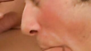 Shane Allen moaning in every stroke on his long hard dick
