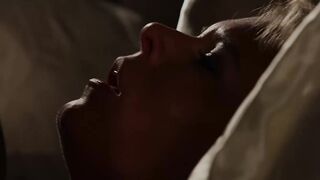 Horny blonde fucked missionary after sensual blowjob