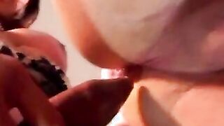 Ebony Shemale Screws Hunk