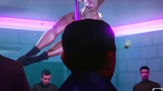UHD ⩺ Huge Tits Stripper & Horny Customer