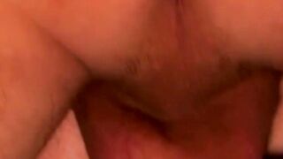 Geeky twinks banging bareback in a wild foursome