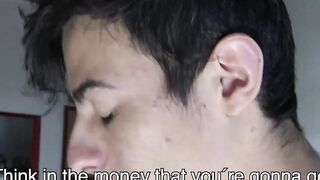 Straight Latino rammed bare by gay guy after sucking him off