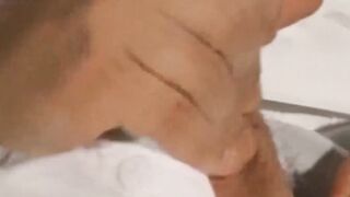 Without any protection banged naval force twink gets a major untidy facial