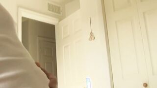 Mature man raw impales his lover and makes him spray his cum