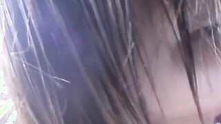 Kinky amateur gets intense pussy play after kinky blowjob