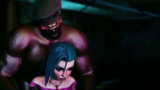 Jinx & Vi Fucked by BBC????UHD Threesome