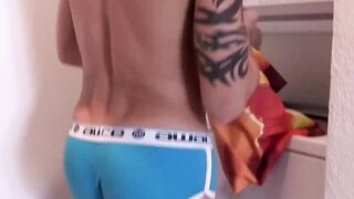 Always ass naked Jed arouses mate Casey
