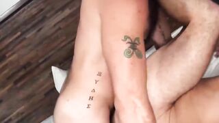 At home hot men with hairy assholes rail loudly