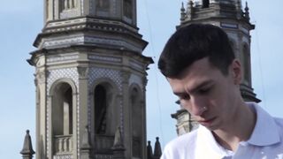 Young slim twink doggystyled raw by older guys fat cock