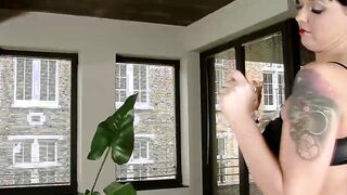 Mesmerizing Euro MILF gets black cock in her filthy ass hole