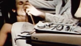 Sexy retro masturbation and dildo drilling at dentist office