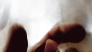 Sexy retro masturbation and dildo drilling at dentist office