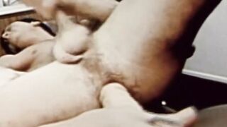 Sexy retro masturbation and dildo drilling at dentist office
