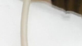 Sexy retro masturbation and dildo drilling at dentist office