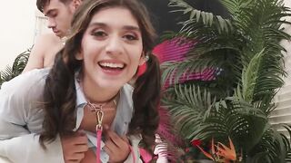 Brunette Aubry Babcock Gets Face Fucked By Nade Nasty