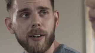 Skinny Tbabe gets ass fucked in the kitchen
