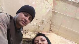 Fucking spicy Latina at a training facility