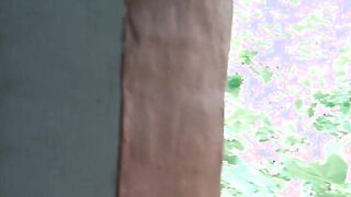 Latino seduced outdoors and barebacked for the first time