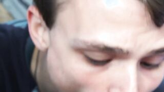 Youthful gay shoots cum after crude stepfamily entrance